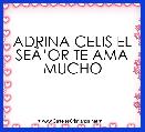ADRINA CELIS EL SEÃâOR TE AMA MUCHO
