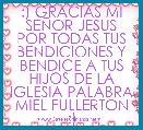 :) GRACIAS MI SEÃOR JESUS POR TODAS TUS BENDICIONES Y BENDICE A TUS HIJOS DE LA IGLESIA PALABRA MIEL FULLERTON :)