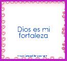 Dios es mi fortaleza