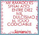 MI AMADO ES SEÃALADO 
     ENTRE DIEZ MIL
        DULCÃSIMO
  EL TODO CODICIABLE

      Simiente Vencedora