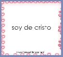 soy de cristo