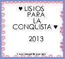 ♥ LISTOS 
    PARA
     LA
   CONQUISTA ♥
                   
    2013

