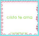 cristo te ama
