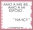 AMO A MIS @S .
AMO A MI ESPOSO .


           