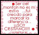 ☻Ser del monton no es mi estilo   ...fui creado para marcar la diferencia...
Â¡Â¡Â¡SOY CRISTIANO!!!! ☻