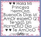 ♥ ♥ Hola Mi Princesa HermOsa, BuenoOs Dias Mi AmOr esperO Q' TengaS Un HermOsO Dia .... ♥ ♥ Te AmOoO Mis 