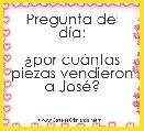 Pregunta del dÃ­a:

Â¿por cuÃ¡ntas piezas vendieron a JosÃ©?
