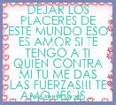 DEJAR LOS PLACERES DE ESTE MUNDO ESO ES AMOR SI TE TENGO A TI QUIEN CONTRA MI TU ME DAS LAS FUERZAS!!! TE AMO JESUS...