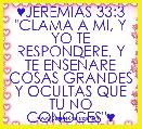 ♥JEREMIAS 33:3

