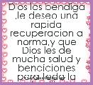 Dios los bendiga ,le deseo una rapida recuperacion a norma,y que Dios les de mucha salud y bendiciones para toda la familia