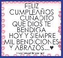 FELIZ CUMPLEAÃOS
      CUÃADITO
QUE DIOS TE BENDIGA
 HOY Y SIEMPRE
MIL BENDICIONES
Y ABRAZOS...♥