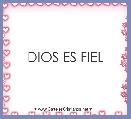 DIOS ES FIEL 