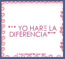 *** YO HARE LA DIFERENCIA***