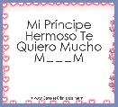 Mi PrÃ­ncipe Hermoso Te Quiero Mucho M❤️️M