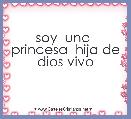 soy  una  princesa  hija de dios vivo