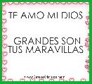 TE AMO MI DIOS


 GRANDES SON TUS MARAVILLAS