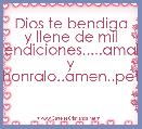 Dios te bendiga y llene de mil bendiciones.....amalo y honralo..amen..pet