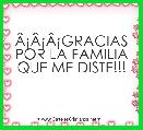 ÃÂ¡ÃÂ¡ÃÂ¡GRACIAS POR LA FAMILIA QUE ME DISTE!!!
