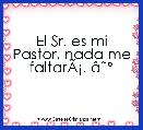 El Sr. es mi Pastor, nada me faltarÃÂ¡. Ã¢ËÂº