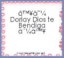 
 
 
   Ã¢â¢Â¥Ã¢ËÂ¼ Dorlay Dios te Bendiga Ã¢ËÂ¼Ã¢â¢Â¥
        