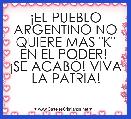 Â¡EL PUEBLO ARGENTINO NO QUIERE MAS 