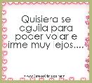 Quisiera se aguila para poder volar e irme muy lejos....
