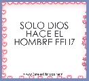 SOLO DIOS HACE EL HOMBRE FELIZ