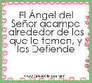 El Ãngel del SeÃ±or acampa alrededor de los que le temen, y los Defiende