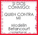 SI DIOS CONMIGO;

QUIEN CONTRA MI 

Madelin Betancourt 