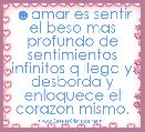☻amar es sentir el beso mas profundo de sentimientos infinitos q llega y desborda y enloquece el corazon mismo.