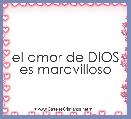 el amor de DIOS es maravilloso