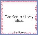Grasias a tii soy Felizz...
