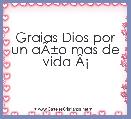 Graias Dios por un aÃÂ±o mas de vida ÃÂ¡