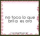 no todo lo que brilla  es oro