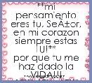 **mi pensamiento eres tu, SeÃÂ±or,
en mi corazon siempre estas TU!**
por que tu me haz dado la VIDA!!!
Ã¢â¢Âª Ã¢â¢Â« Ã¢â¢Âª Ã¢â¢Â«
letty...