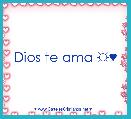 Dios te ama ☼♥