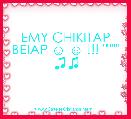 EMY CHIKITAP BEIAP ☺ ☺ !!! 