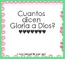 Cuantos 
dicen 
Gloria a Dios?
♥♥♥♥♥♥♥
