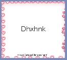 Dhxhnk