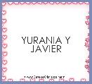 YURANIA Y JAVIER