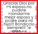 Gracias Dios por mi esposo,no pudiste mandarme mejor esposo y padre para mi hija!!! Bendicelo siempre!!! Te amo❤️
