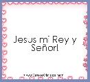 Jesus mi Rey y SeÃ±or!