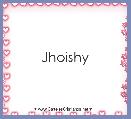 Jhoishy
