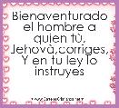 Bienaventurado el hombre a
quien tÃ¹, JehovÃ ,corriges,
Y en tu ley lo instruyes
