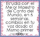 Estudia con el Mejor Maestro de Canto del Mundo, en 6 semanas, cambios en tu voz desde el Mismo primer dia.
