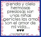 glenda y cielo hermosas presiosas son unas niÃ±as geniales las amo son el amor de mi vida...
♥♥♥