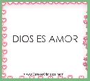 DIOS ES AMOR