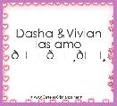 Dasha &Vivian las amo 😘👸👸