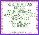 ☺☺☺☺ LAS KIERO MUCHÃSIMO AMIGAS ☼ Y LES DESEO LO MEJOR DEL MUNDO