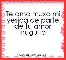Te amo muxo mi yesica de parte de tu amor huguito